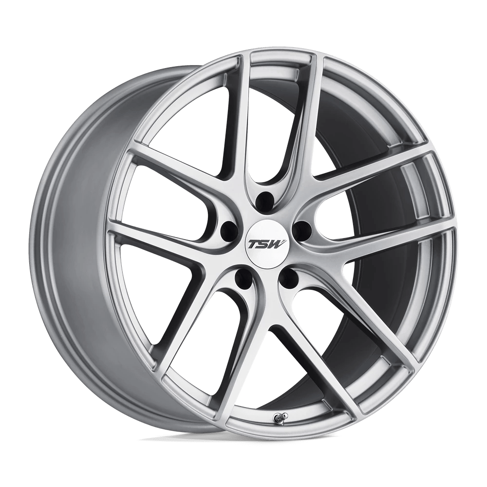 TSW GENEVA Wheel | Matte Titanium Silver