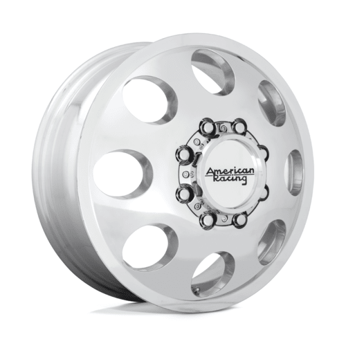 American Racing AR204 Baja Dually 16x6 Polished Wheel with 8x170 Bolt Pattern