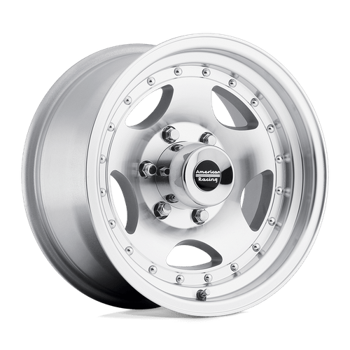 American Racing AR23 Type 23 16x8 Machined with Clear Coat - 5x139.7 Bolt Pattern