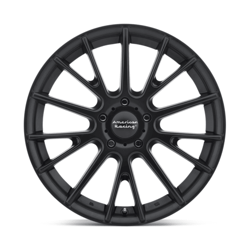 American Racing AR904 Satin Black 16x7 Wheel with 5x114.3 Bolt Pattern and 40mm Offset