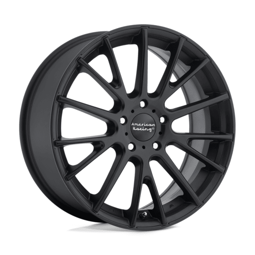 American Racing AR904 Satin Black 16x7 Wheel with 5x114.3 Bolt Pattern and 40mm Offset