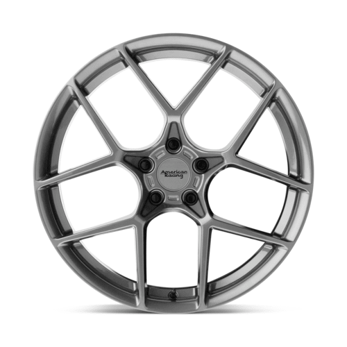 American Racing AR924 Crossfire 20x10 Inch Graphite Alloy Wheel with 5x120.65 Bolt Pattern