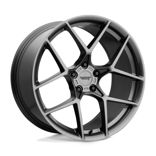 American Racing AR924 Crossfire 20x10 Inch Graphite Alloy Wheel with 5x120.65 Bolt Pattern