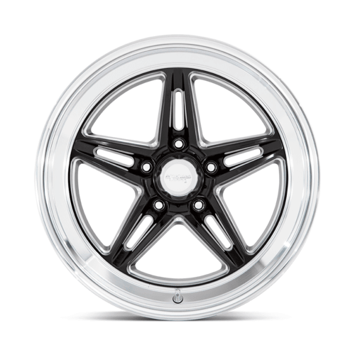 American Racing Vintage VN514 Groove Alloy Wheel with Diamond Cut Lip