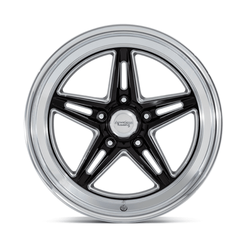 American Racing Vintage VN514 Groove Alloy Wheel with Diamond Cut Lip