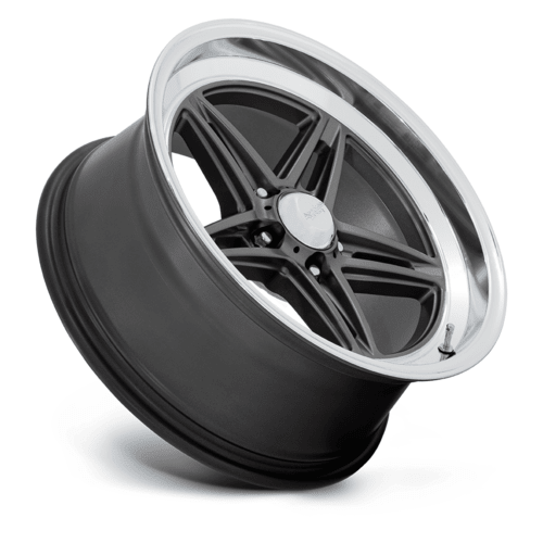 American Racing Vintage VN514 Groove Alloy Wheel with Diamond Cut Lip