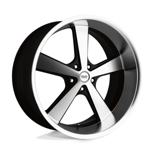 American Racing Vintage VN701 Nova Gloss Black Machined Wheel
