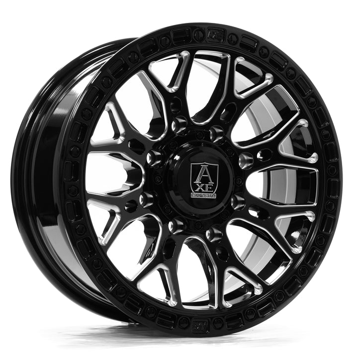 AXE ATLAS UTV Wheel | Gloss Black Milled