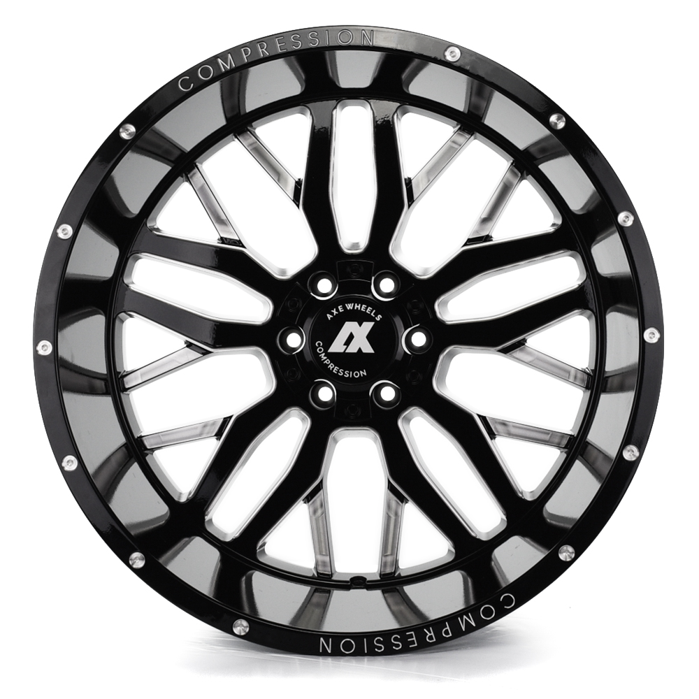 AXE AX1.0 Wheel | Gloss Black Milled