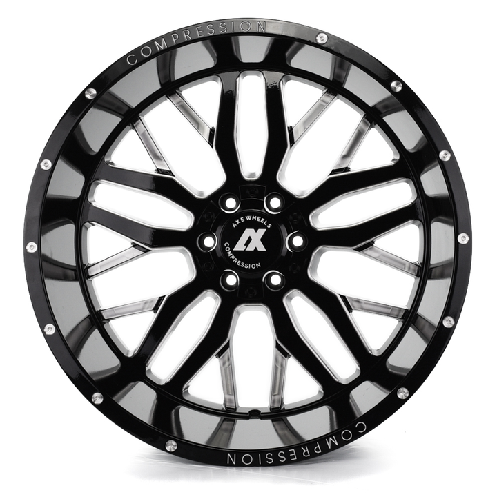 AXE AX1.0 Wheel | Gloss Black Milled