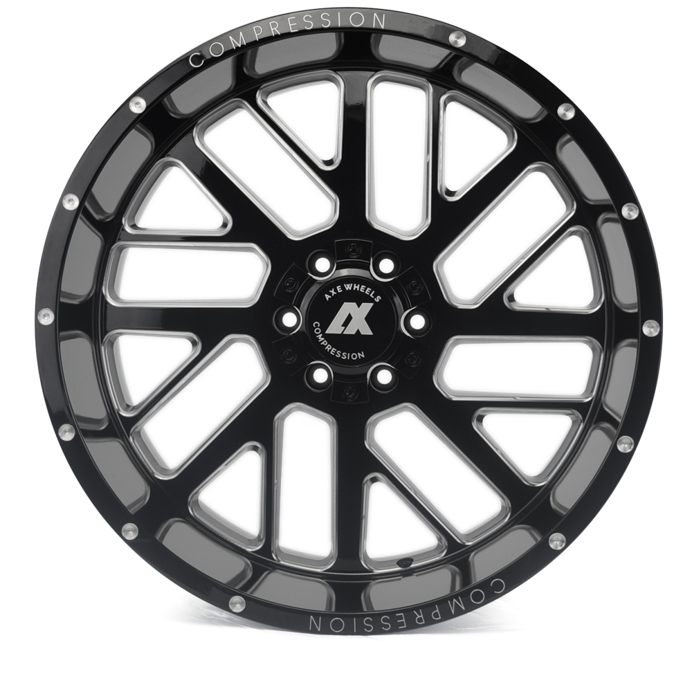 AXE AX2.0 Wheel | Gloss Black Milled