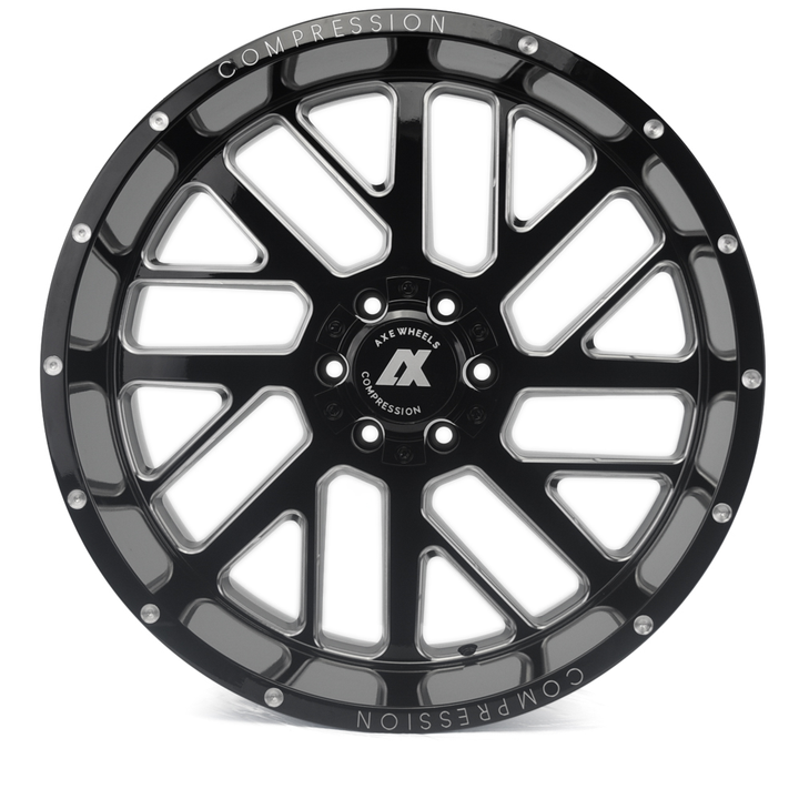 AXE AX2.0 Wheel | Gloss Black Milled
