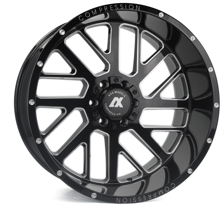 AXE AX2.0 Wheel | Gloss Black Milled