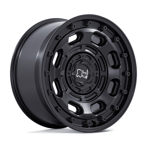 Black Rhino Hard Alloys Atlas 20x10 Matte Black Wheel with 6x135/139.7 Bolt Pattern and -18 Offset