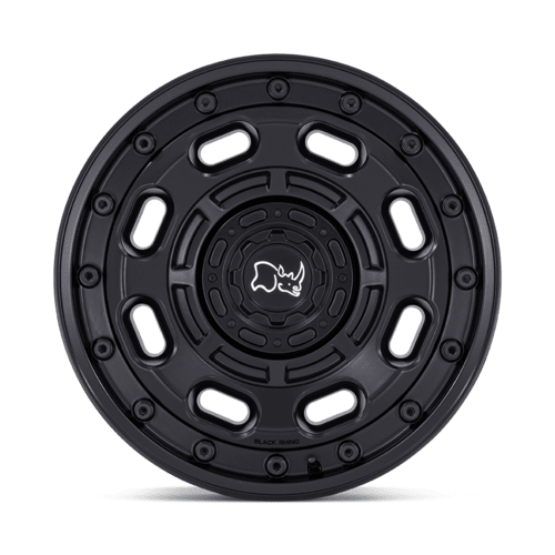 Black Rhino Hard Alloys Atlas 20x10 Matte Black Wheel with 6x135/139.7 Bolt Pattern and - 18 Offset