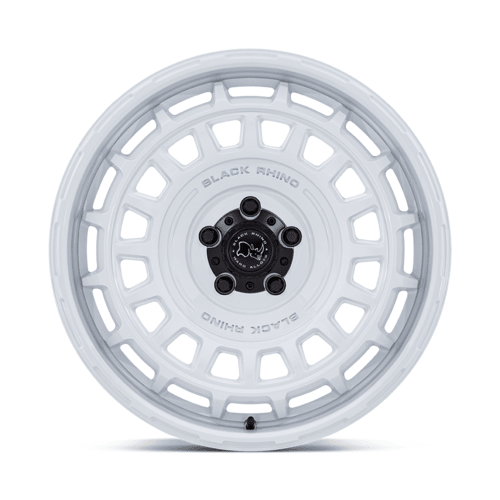 Black Rhino Hard Alloys AWOL 17x8.5 Inch Gloss White Wheel - 6x139.7 Bolt Pattern, - 10 Offset