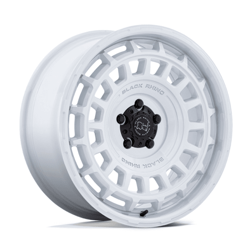 Black Rhino Hard Alloys AWOL 20x8.5 Inch Gloss White Alloy Wheel