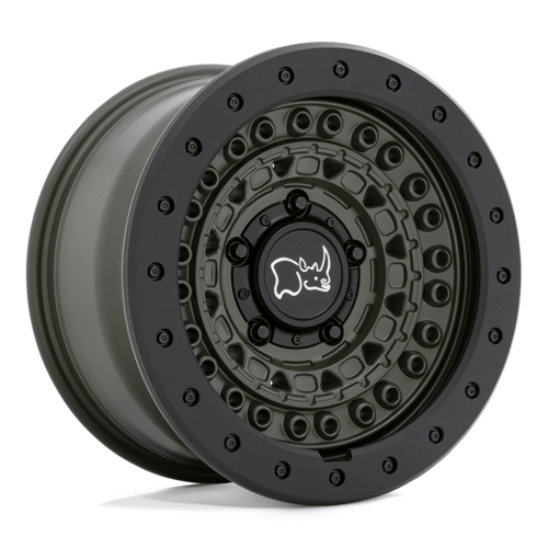 Black Rhino Hard Alloys Barricade Off - Road Wheel with Rock Guard