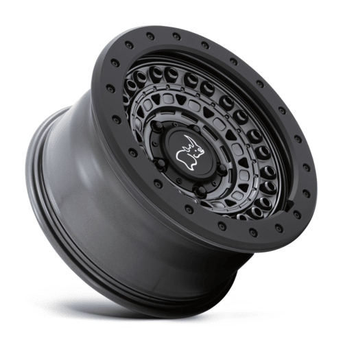 Black Rhino Hard Alloys Barricade Off - Road Wheel with Rock Guard