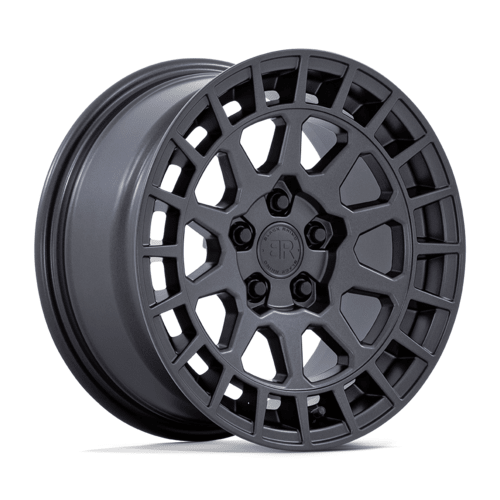 Black Rhino Hard Alloys Boxer 17x8 Gun Black Alloy Wheel with 5x100 Bolt Pattern and +40 Offset