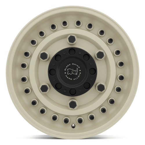 Black Rhino Hard Alloys BR Armory 17x9.5 Desert Sand Wheel - 6x135/6x139.7 Bolt Pattern, +6 Offset