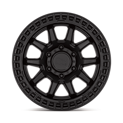 Black Rhino Hard Alloys BR CALICO 17x8.5 Matte Black Wheel with - 10 Offset and 5x127 Bolt Pattern