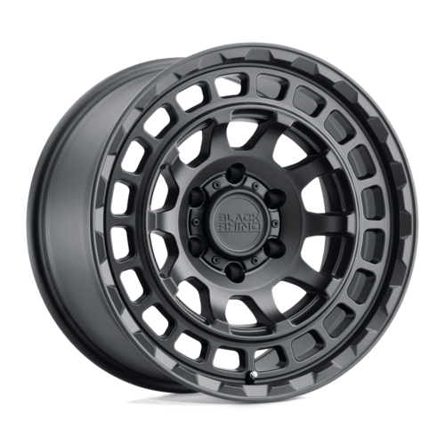 Black Rhino Hard Alloys BR Chamber 16x8 Matte Black Wheel with 6x139.7 Bolt Pattern and -10 Offset