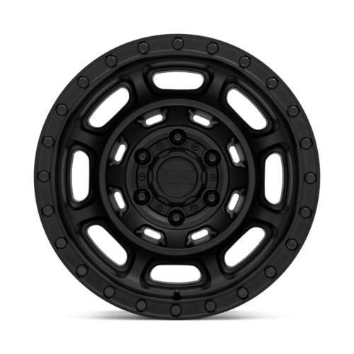 Black Rhino Hard Alloys BR Convoy 17x8.5 Matte Black Wheel with - 10mm Offset