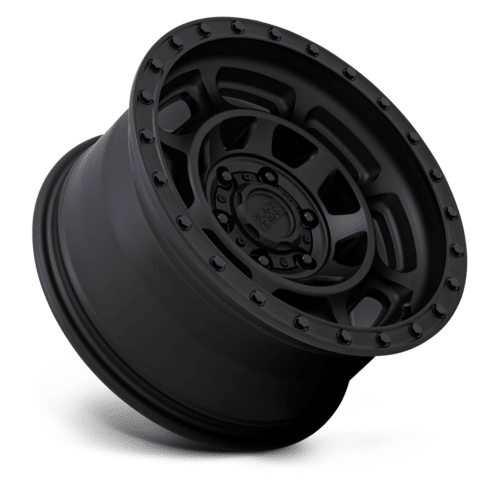 Black Rhino Hard Alloys BR Convoy 17x8.5 Matte Black Wheel with - 10mm Offset