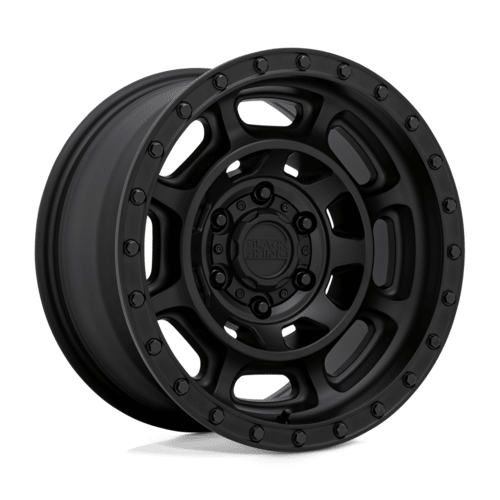 Black Rhino Hard Alloys BR Convoy 17x8.5 Matte Black Wheel with -10mm Offset