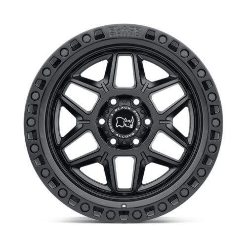 Black Rhino Hard Alloys BR KELSO 20x9 Matte Black Off - Road Wheel with 6x135 Bolt Pattern and +12 Offset