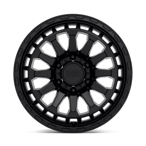 Black Rhino Hard Alloys BR RAID 17x8.5 Matte Black Wheel with 6x114.3 Bolt Pattern