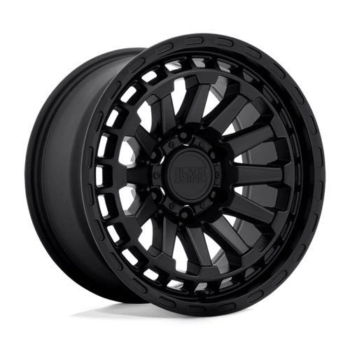 Black Rhino Hard Alloys BR RAID 17x8.5 Matte Black Wheel with 6x114.3 Bolt Pattern