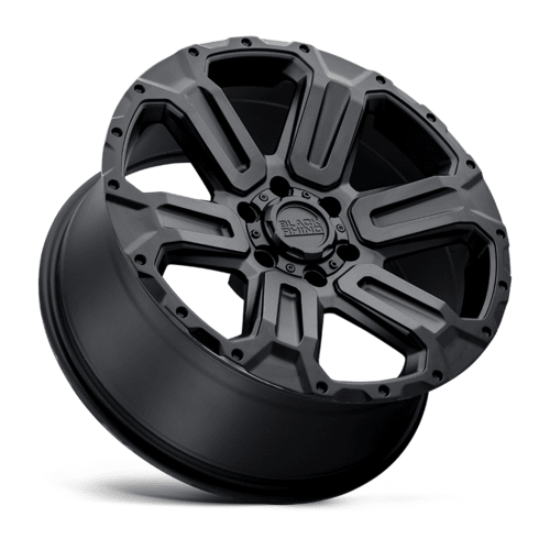 Black Rhino Hard Alloys BR WANAKA 20x9 Matte Black Wheel with 6x114.3 Bolt Pattern and +35 Offset