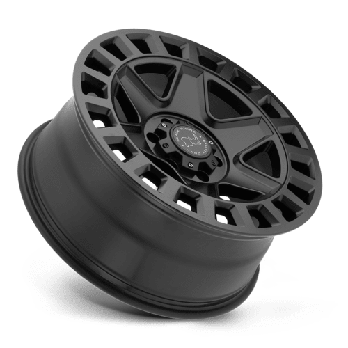 Black Rhino Hard Alloys BR YORK 17x8 Matte Black Wheel with 5x120 Bolt Pattern and +35 Offset