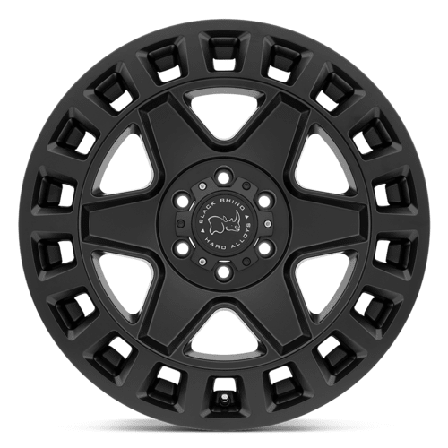 Black Rhino Hard Alloys BR YORK 17x8 Matte Black Wheel with 5x120 Bolt Pattern and +35 Offset