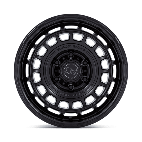 Black Rhino Hard Alloys BR024 AWOL 17x8.5 Matte Black Wheel with 5x130 Bolt Pattern and +25 Offset