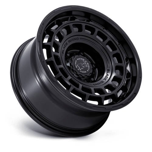 Black Rhino Hard Alloys BR024 AWOL 17x8.5 Matte Black Wheel with 5x130 Bolt Pattern and +25 Offset