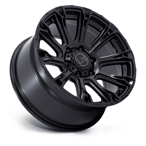 Black Rhino Hard Alloys Diamonback 17x9 Matte Black Wheel with 6x139.7 Bolt Pattern and +12 Offset
