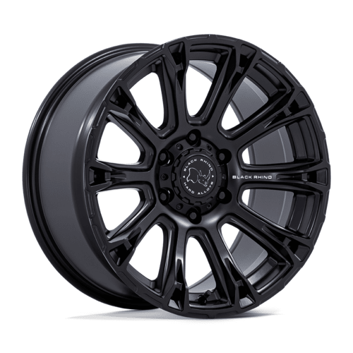 Black Rhino Hard Alloys Diamonback 20x9 Matte Black Alloy Wheel - 6x120 Bolt Pattern, +12 Offset