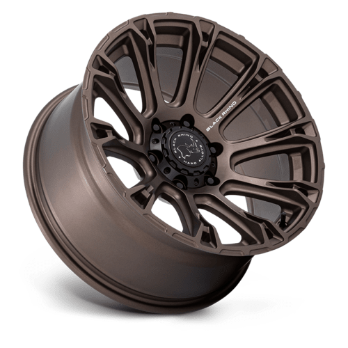 Black Rhino Hard Alloys Diamondback 17x8.5 Inch Burnt Bronze Wheel with 6x139.7 Bolt Pattern and +25 Offset