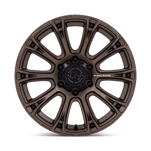 Black Rhino Hard Alloys Diamondback 18x9 Inch Off - Road Wheel in Burnt Bronze Finish