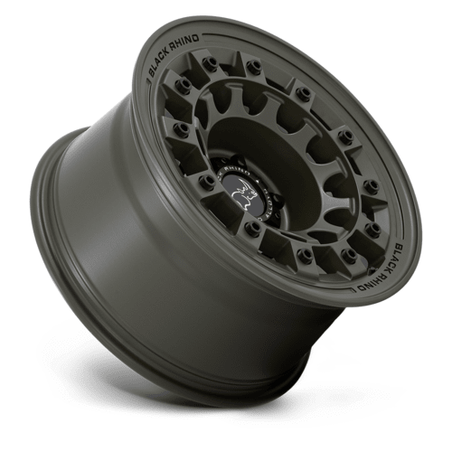 Black Rhino Hard Alloys Fuji 17x8 Olive Drab Green Off - Road Wheel (Part No. FUJI)
