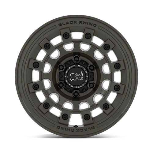 Black Rhino Hard Alloys Fuji 17x8 Olive Drab Green Off - Road Wheel (Part No. FUJI)