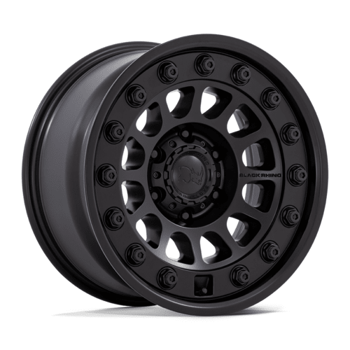 Black Rhino Hard Alloys Outback 17x8 Matte Black Wheel with 6x135 Bolt Pattern and +32 Offset