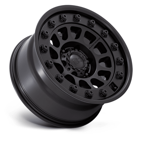 Black Rhino Hard Alloys Outback 17x8.5 Matte Black Wheel with - 10 Offset and 6x139.7 Bolt Pattern
