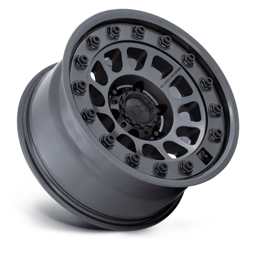 Black Rhino Hard Alloys Outback 17x8.5 Matte Gunmetal Wheel with - 10 Offset and 6x139.7 Bolt Pattern