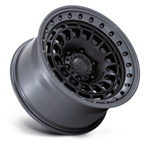 Black Rhino Hard Alloys Sahara 17x9 Matte Black with Gunmetal Lip Wheel - 5x127 Bolt Pattern, - 12 Offset