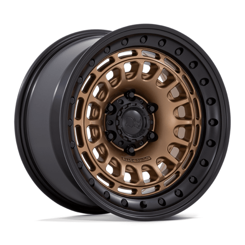 Black Rhino Hard Alloys Sahara 17x9 Matte Bronze with Gloss Black Lip Wheel - 5x127 Bolt Pattern, -12 Offset