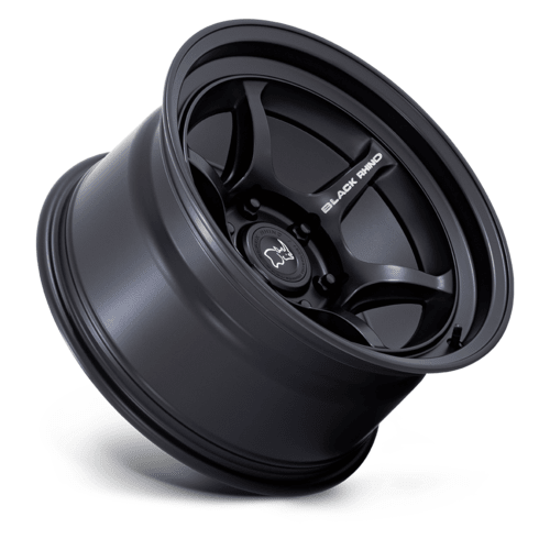 Black Rhino Hard Alloys Shogun 16x8 Matte Black Wheel with - 10 Offset and 6x139.7 Bolt Pattern